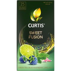 Curtis Édes Fúzió , ízesített zöld tea, filteres 37,5g