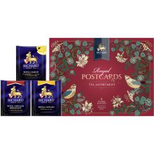 Richard Royal Képeslap filteres fekete teaválogatás 17,1g BORDÓ