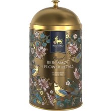Richard Royal Bergamot & Flower Petals ízesített, szálas fekete tea, fémdobozban 60 g - BROWN