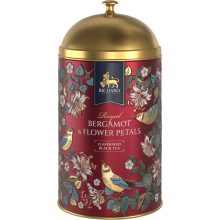 Richard Royal Bergamot & Flower Petals ízesített, szálas fekete tea, fémdobozban 60 g - RED