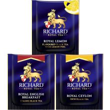 Richard Royal Képeslap filteres fekete teaválogatás 17,1g ZÖLD