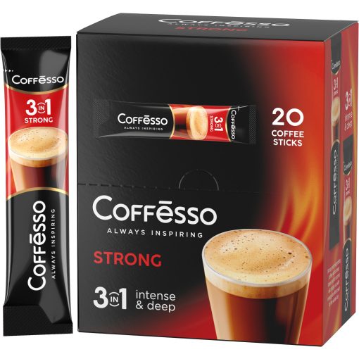 Coffesso Strong 3in1 instant kávé, 20x15g