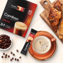 Coffesso Strong 3in1 instant kávé, 20x15g