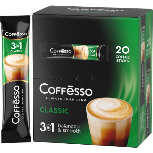 Coffesso Classic 3in1 instant kávé, 20x15g