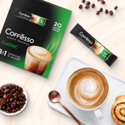 Coffesso Classic 3in1 instant kávé, 20x15g