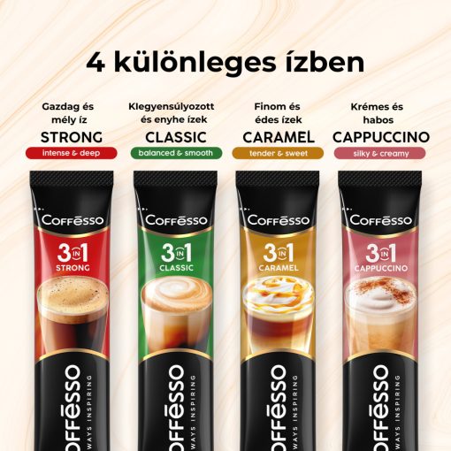 Coffesso Classic 3in1 instant kávé, 20x15g