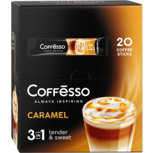 Caffesso Caramel 3in1 instant kávé, 20x15g