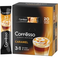 Caffesso Caramel 3in1 instant kávé, 20x15g