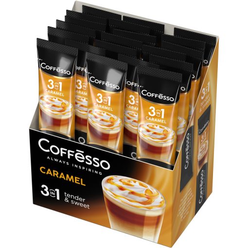 Caffesso Caramel 3in1 instant kávé, 20x15g