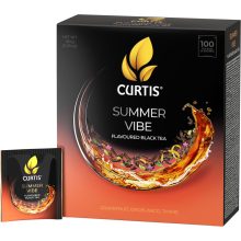 Curtis Summer Vibe Ízesítet Fekete tea, 100 filter