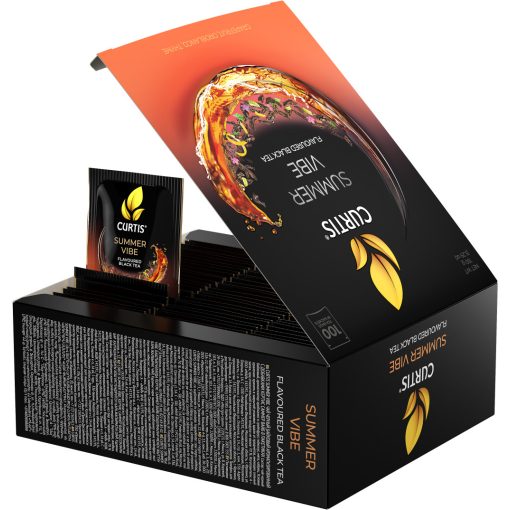 Curtis Summer Vibe Ízesítet Fekete tea, 100 filter