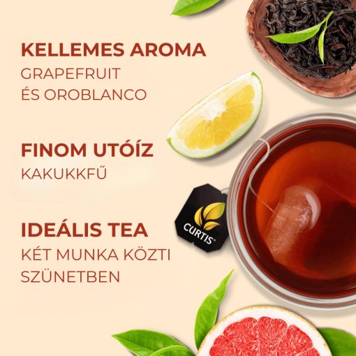 Curtis Summer Vibe Ízesítet Fekete tea, 100 filter