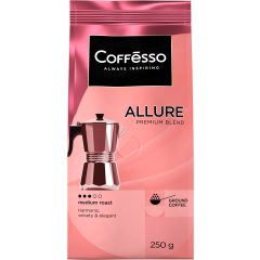 Coffesso ALLURE pörkölt, őrölt kávé 250g