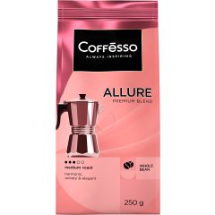 Coffesso ALLURE pörkölt, szemes kávé 250g