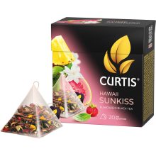 Curtis HAWAII SUNKISS ízesített fekete tea piramis filterben 34g