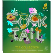 Curtis Cocktail Tea Collection - filteres ízesített tea válogatás, 4íz/doboz, 32g, zöld doboz