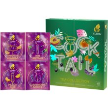 Curtis Cocktail Tea Collection - filteres ízesített tea válogatás, 4íz/doboz, 32g, zöld doboz
