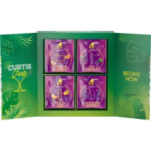 Curtis Cocktail Tea Collection - filteres ízesített tea válogatás, 4íz/doboz, 32g, zöld doboz