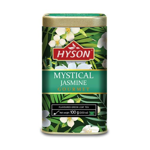 Hyson Mystical Jasmine Fémdobozos Prémium Szálas ízesített zöldtea 100g