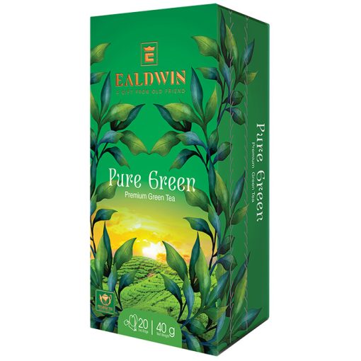 Ealdwin Filteres Tea, Zöld Tea, Pure Green 2g x 20