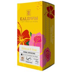 Ealdwin Filteres Tea Tasakban, Hibiszkusz & Rózsa 1.5g x 20
