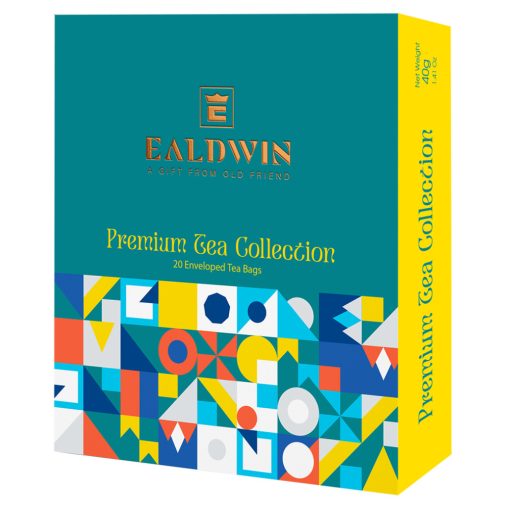 Ealdwin Filteres Teaválogatás Ajándékdobozban Elegant Green Collection (20 Tea Bags)