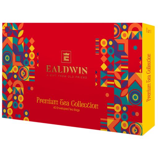 Ealdwin Filteres Teaválogatás Ajándékdobozban Majestic Red Collection (40 Tea Bags)