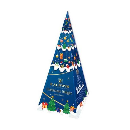 Xmas Pyramid Blue (15 filter) Málna ízesítésű zöld tea