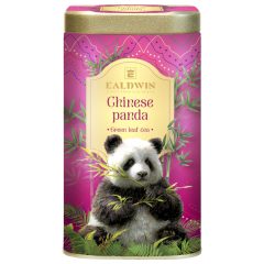   Ealdwin Chinese Panda 100g, fémdobozos, prémium, szálas zöldtea