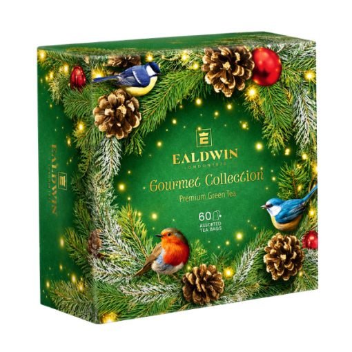 Ealdwin Gourmet Green Collection, filteres zöldtea válogatás, 60F/90g