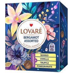   Lovaré Filteres Tea Válogatás, Bergamott Tematikájú Teák, 32 filteres