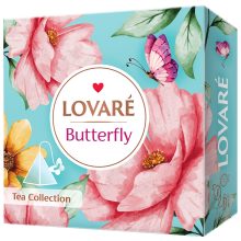 Lovaré Filteres Tea Válogatás, Butterfly Tea Collection, 45 piramid filter