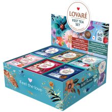 Lovaré Filteres Tea Válogatás, Fest Tea Set, 90 filteres