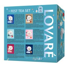 Lovaré Filteres Tea Válogatás, Fest Tea Set, 90 filteres