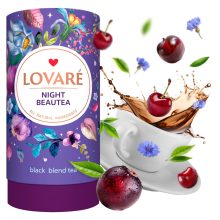 Lovaré Szálas Ízesített Prémium Tea , Night Beautea (Black tea) 80g + 15 teafilter tasak