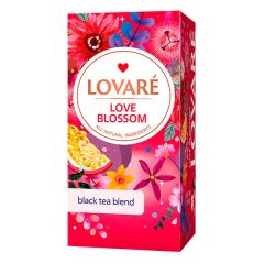   Lovaré Prémium Ízesített Tea Filteres, Love Blossom (Black tea) 24 filter