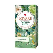 Lovaré Prémium Tea Filteres, Emerald Green ( Zöld tea ) 24 filter