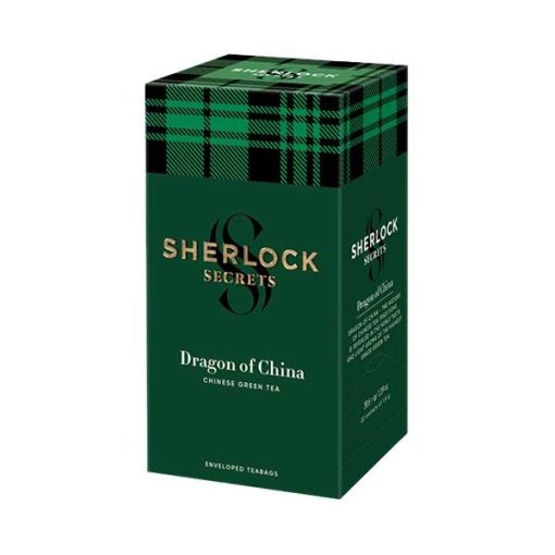 Sherlock Secrets - Dragon of China, filteres zöld tea, 39, 6g, 22filter