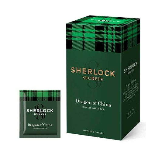 Sherlock Secrets - Dragon of China, filteres zöld tea, 39, 6g, 22filter