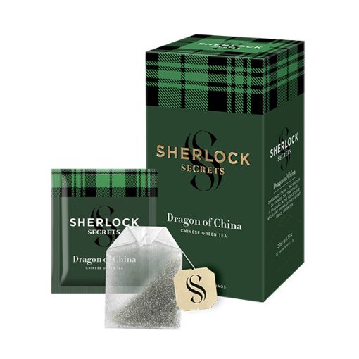 Sherlock Secrets - Dragon of China, filteres zöld tea, 39, 6g, 22filter