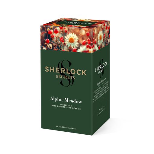 Sherlock Secrets - Alpine Meadow, filteres herba tea, 33g, 22filter