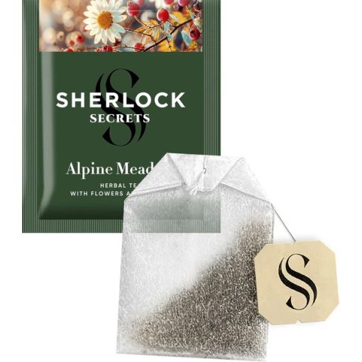 Sherlock Secrets - Alpine Meadow, filteres herba tea, 33g, 22filter