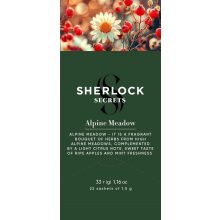 Sherlock Secrets - Alpine Meadow, filteres herba tea, 33g, 22filter