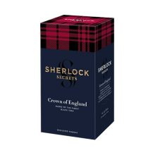 Sherlock Secrets - Crown of England, filteres fekete tea, 44g, 22filter