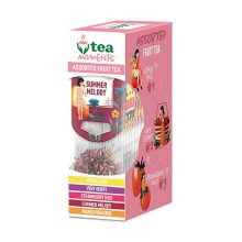 Tea Moments Assorted Fruit Tea, Teaválogatás 5íz - 15CP, 34,2g