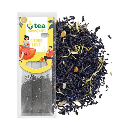 Tea Moments Assorted Fruit Tea, Teaválogatás 5íz - 15CP, 34,2g