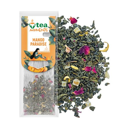 Tea Moments Assorted Fruit Tea, Teaválogatás 5íz - 15CP, 34,2g