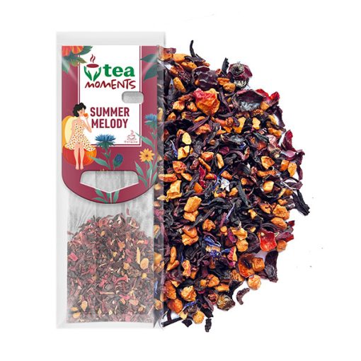 Tea Moments Assorted Fruit Tea, Teaválogatás 5íz - 15CP, 34,2g