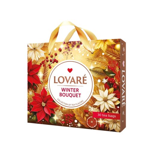Lovaré Winter Bouquet 30F filteres tea válogatás, füles dobozban