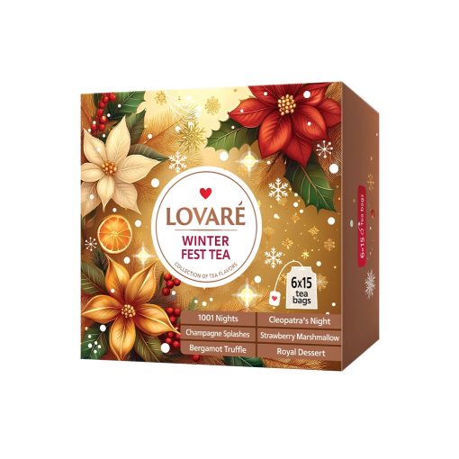 Lovaré Winter Fest Tea 90F filteres tea válogatás